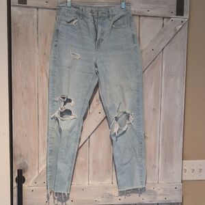 American Eagle Outfitters Light Blue High Rise Jeans